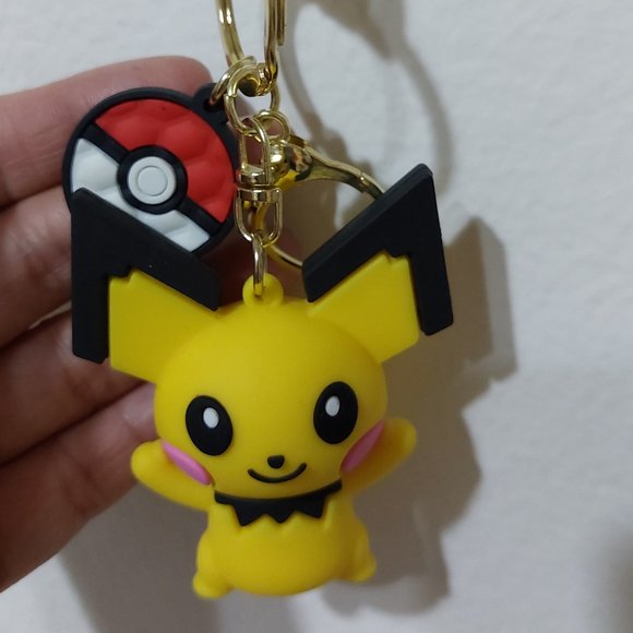 Adorable Pokemon Character Pikachu KeyChain Pocket Monster - Picture 4 of 6